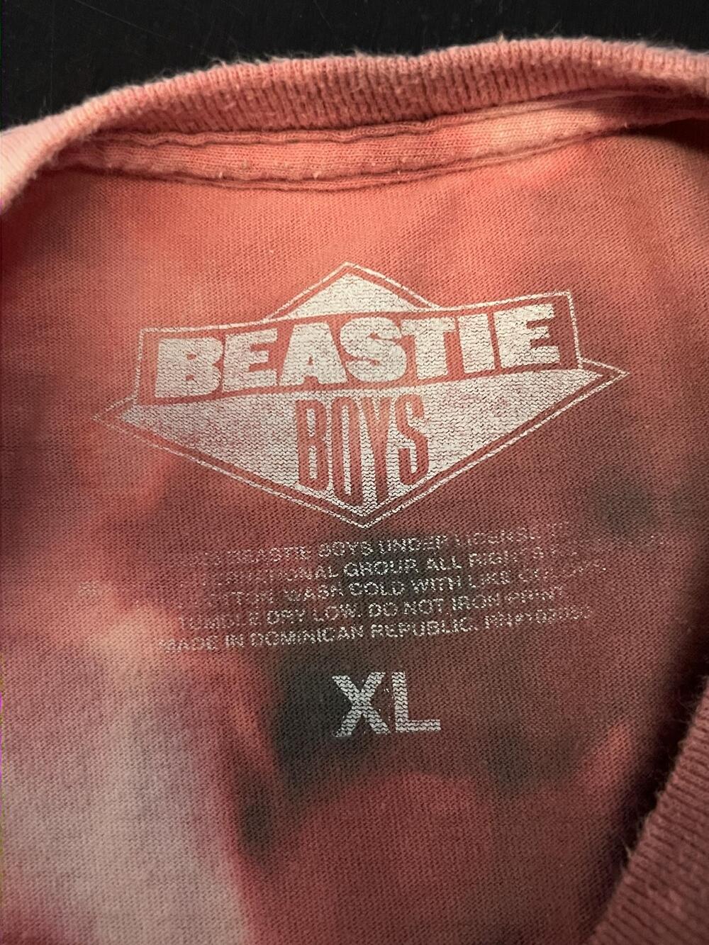 Beastie Boys Shirt Mens XL Brown Tie Dye Heat Humidity Graphic Band Tee Music - Picture 6 of 6